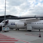 パリ―ダブリン間の飛行機