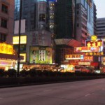 香港の夜