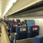 電車の中は綺麗