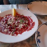 トナカイ肉カルパッチョ