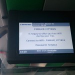 空港バス中にて